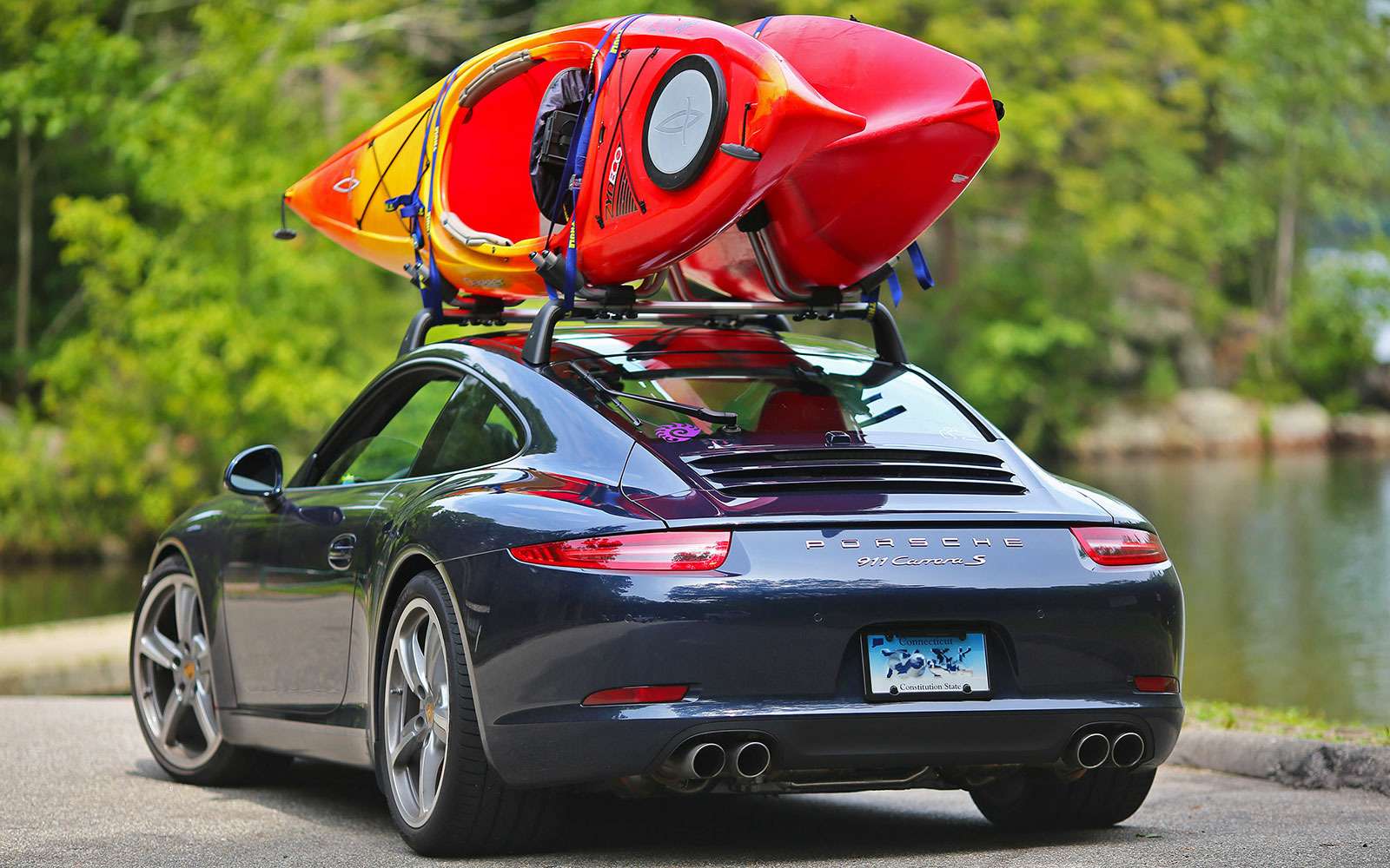 Porsche 911 Ski Rack