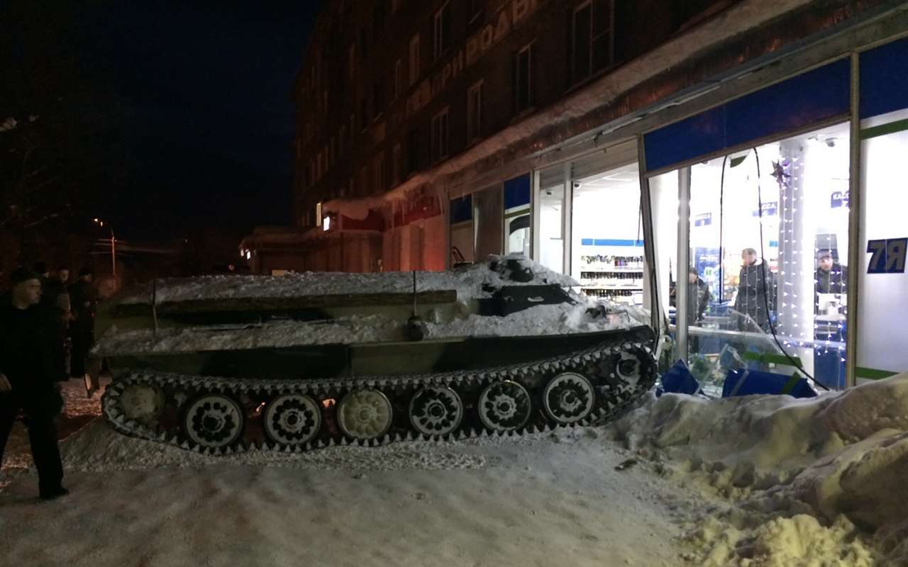 Поездка за вином на «танке» обернулась 2,5 годами колонии