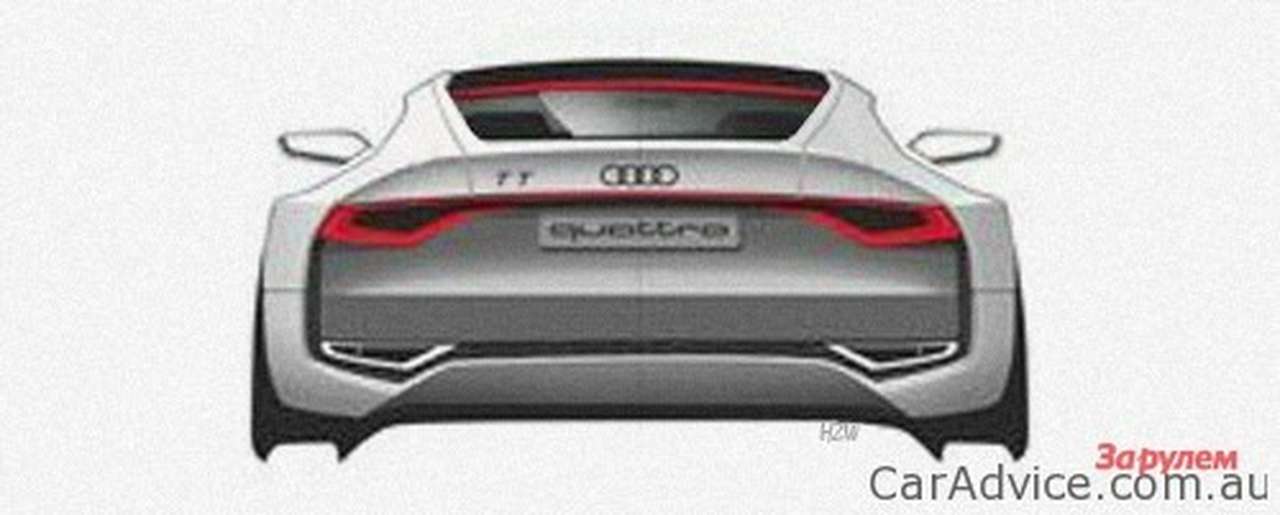 Audi раскрыла скетч ТТ