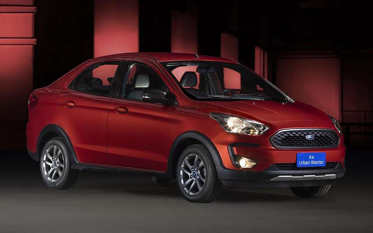 Ford рассекретил маленький и недорогой кросс-седан