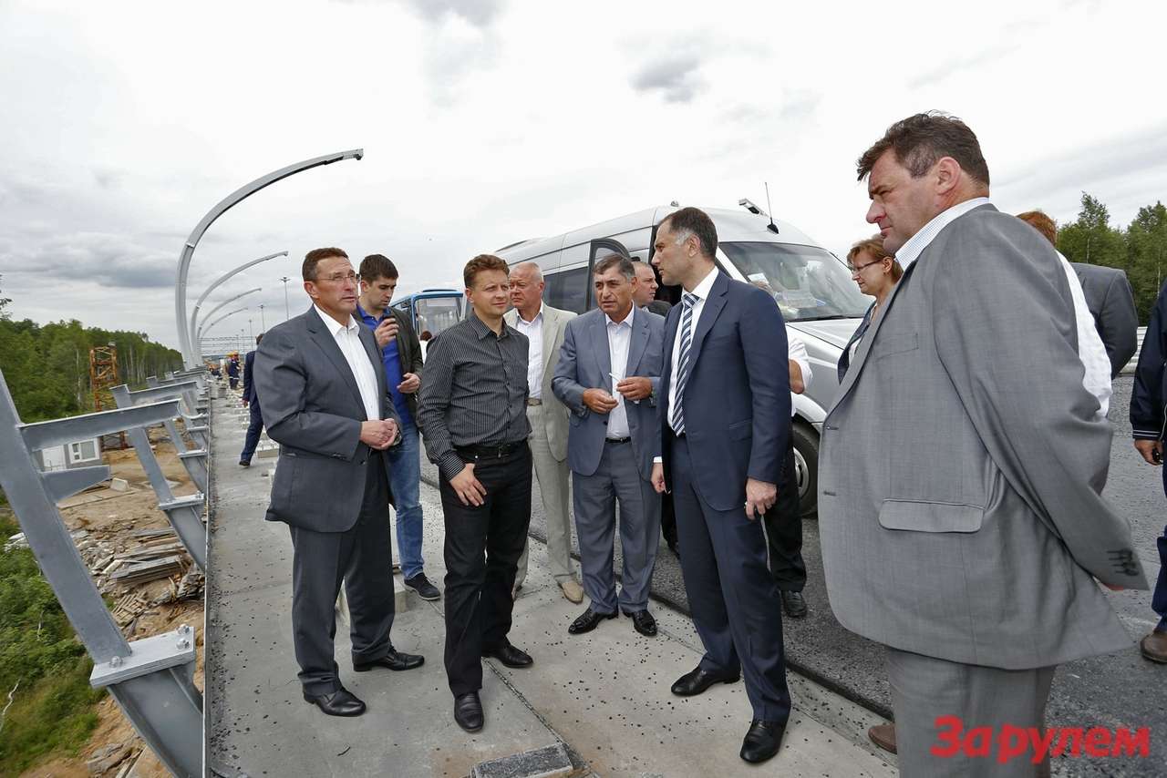 На Питерскую объездную дорогу нагрянула инспекция