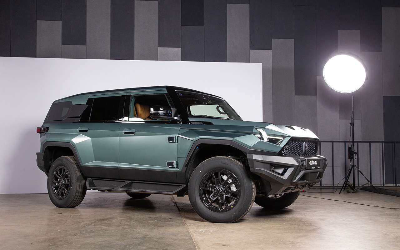 В Россию едет тяжелый рамный внедорожник Mengshi M-Hero 917