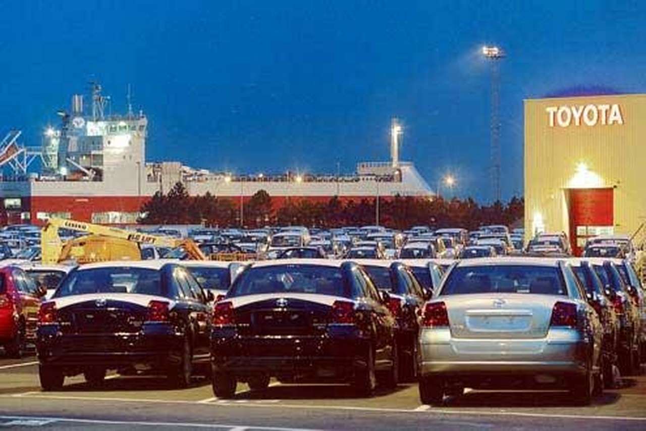 Toyota меняет порт доставки