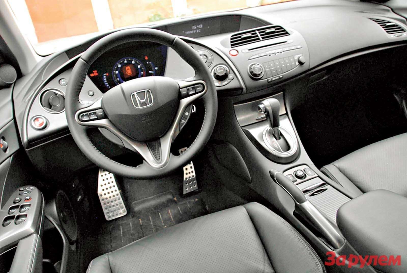 honda civic 2008 интерьер