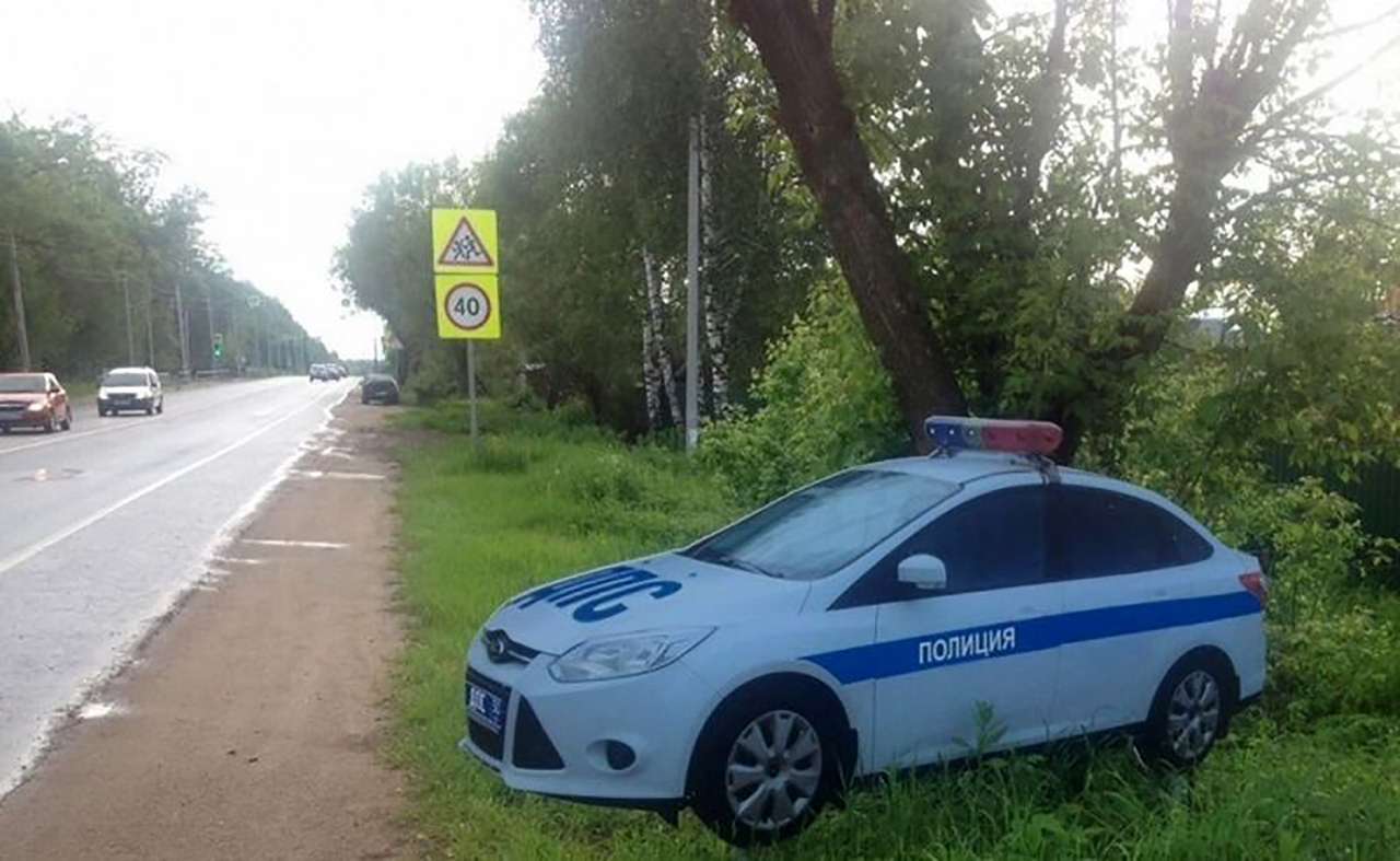Власти Подмосковья пожаловались на кражи муляжей автомобилей ДПС