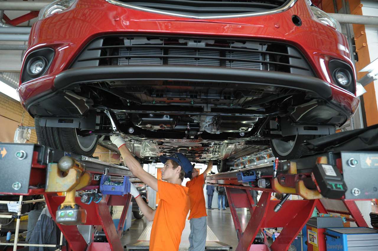 Сборка автомобилей Mazda во Владивостоке