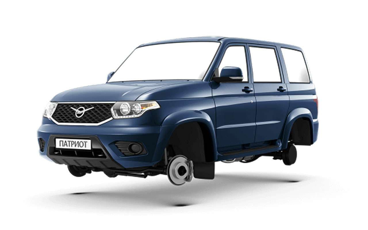 Автомат армии не положен — УАЗ Патриот для войск остался с ручкой