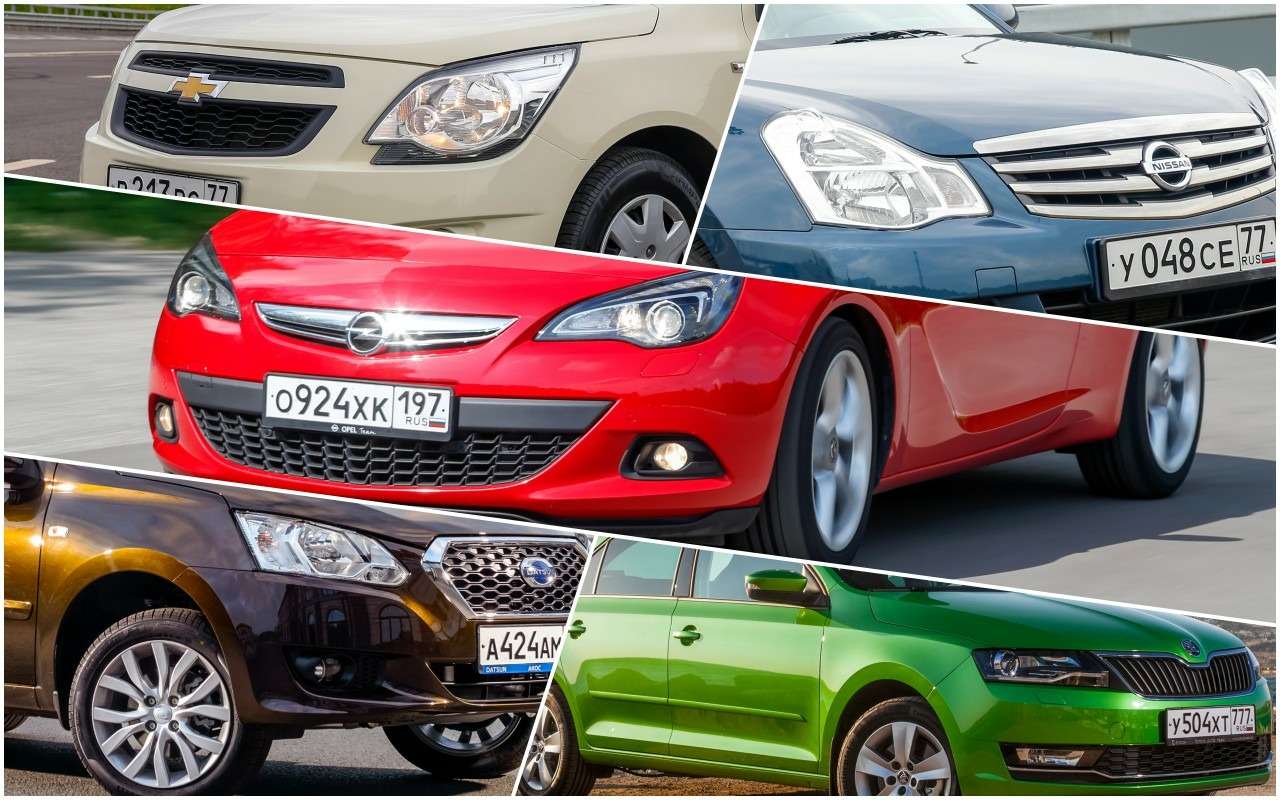 Седан (хэтч) за 500 000 рублей: 6 беспроигрышных вариантов