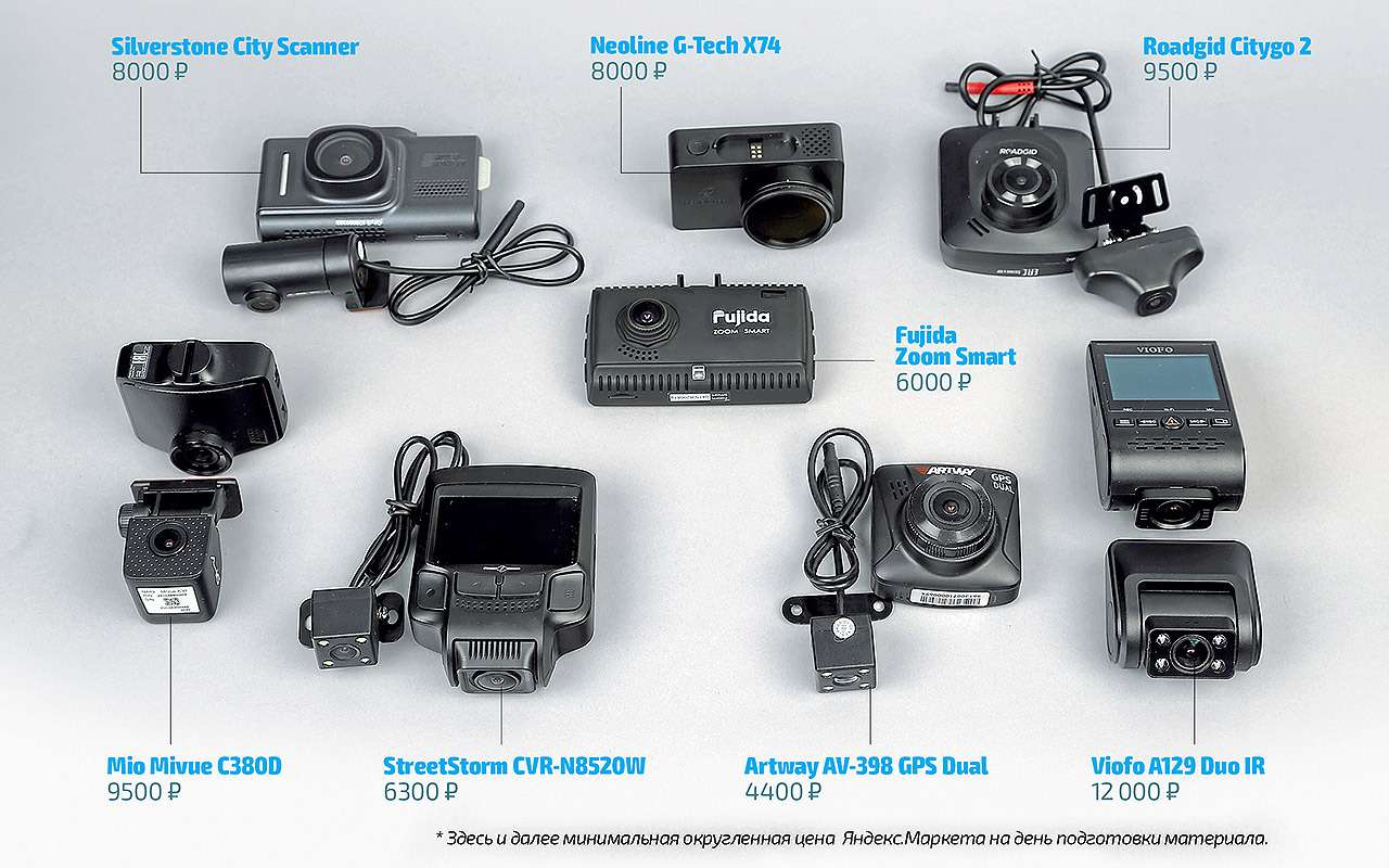 8 видеорегистраторов: с одной и с двумя камерами — какой лучше?