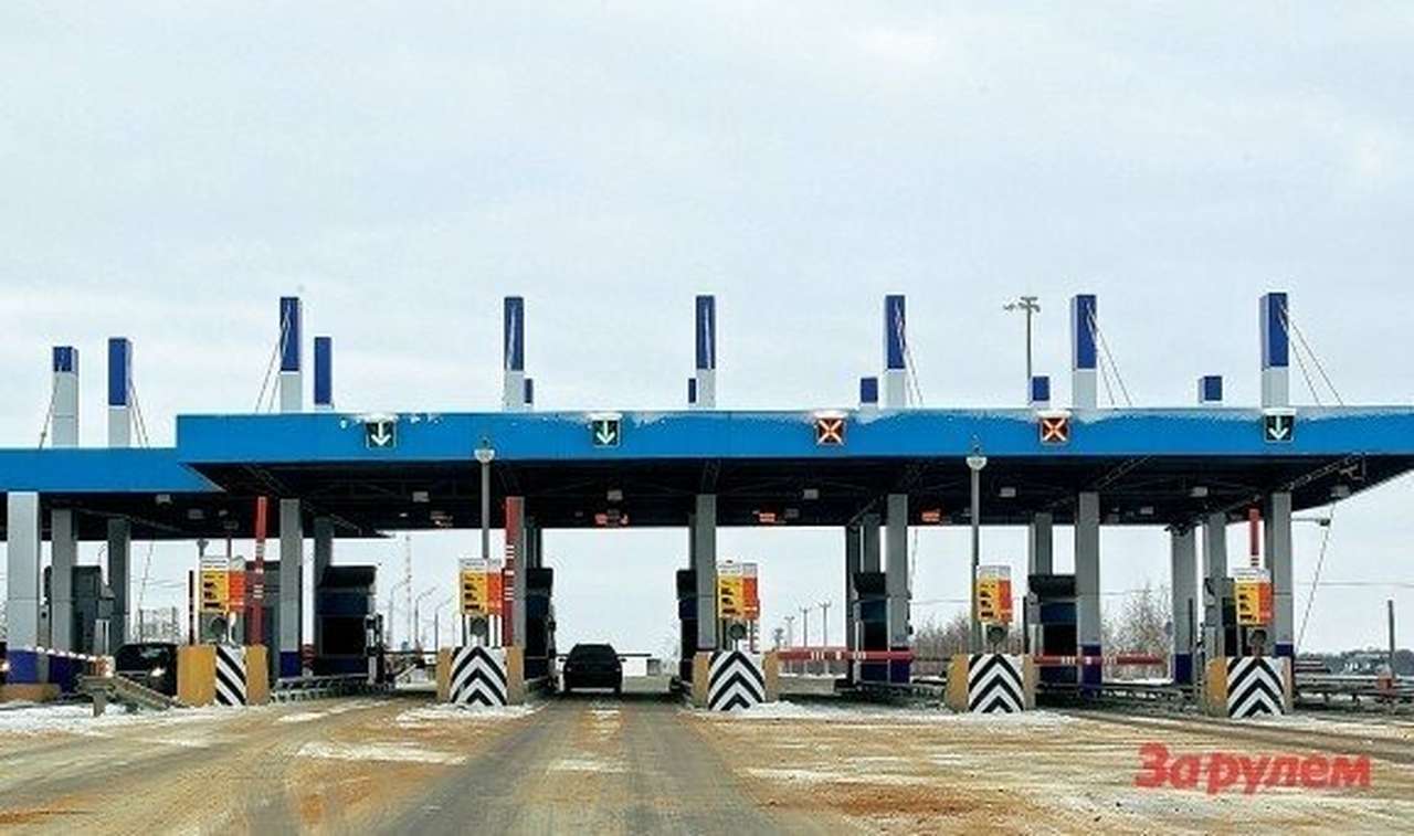 При въезде на платный участок дороги М-4 «Дон» пробки практически рассосались