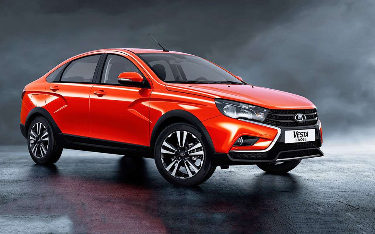 Седан Lada Vesta Cross: известны цены