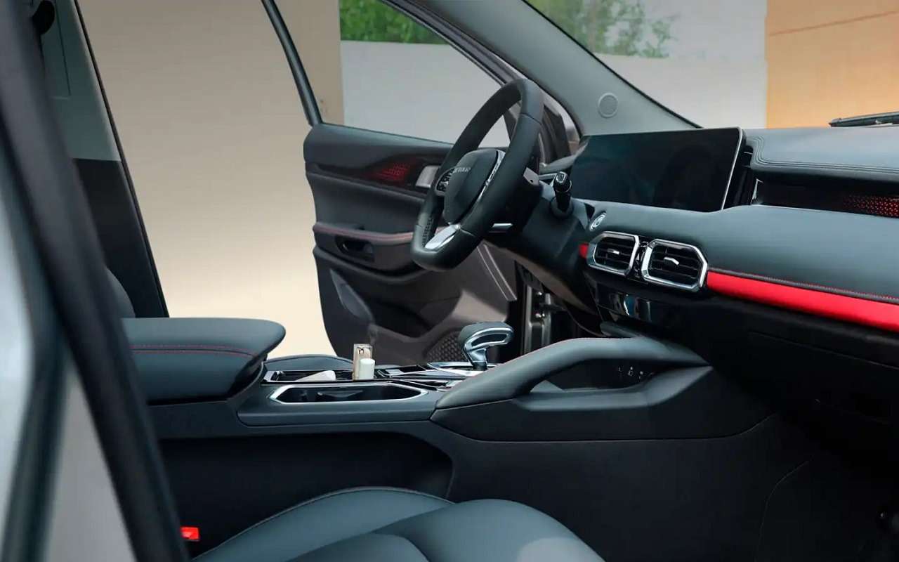 Интерьер Jetour X50