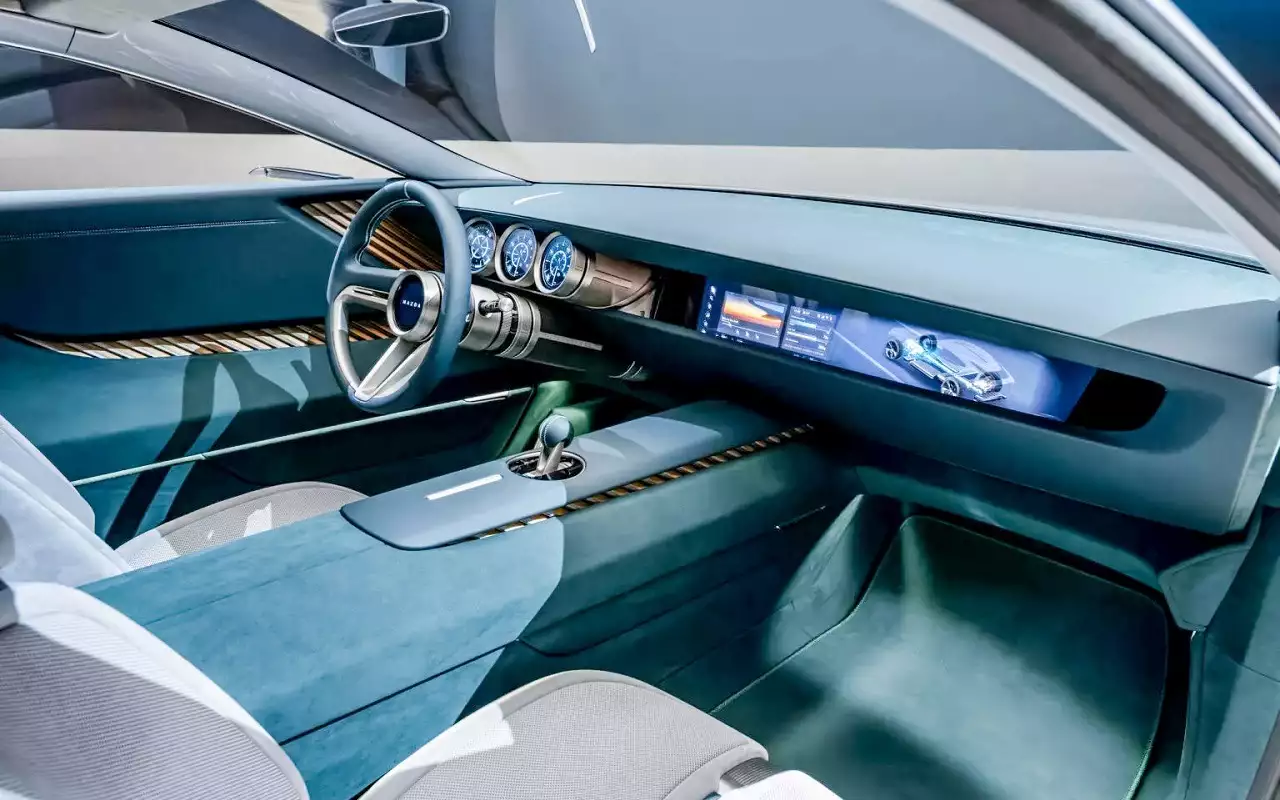 Интерьер Mazda Vision-X Coupe