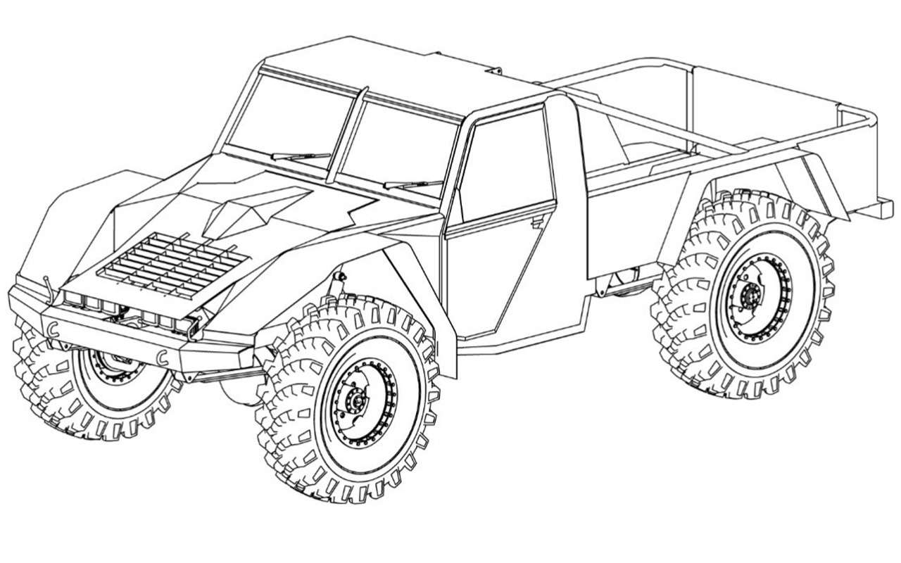 Российский изобретатель запатентовал крутой внедорожник