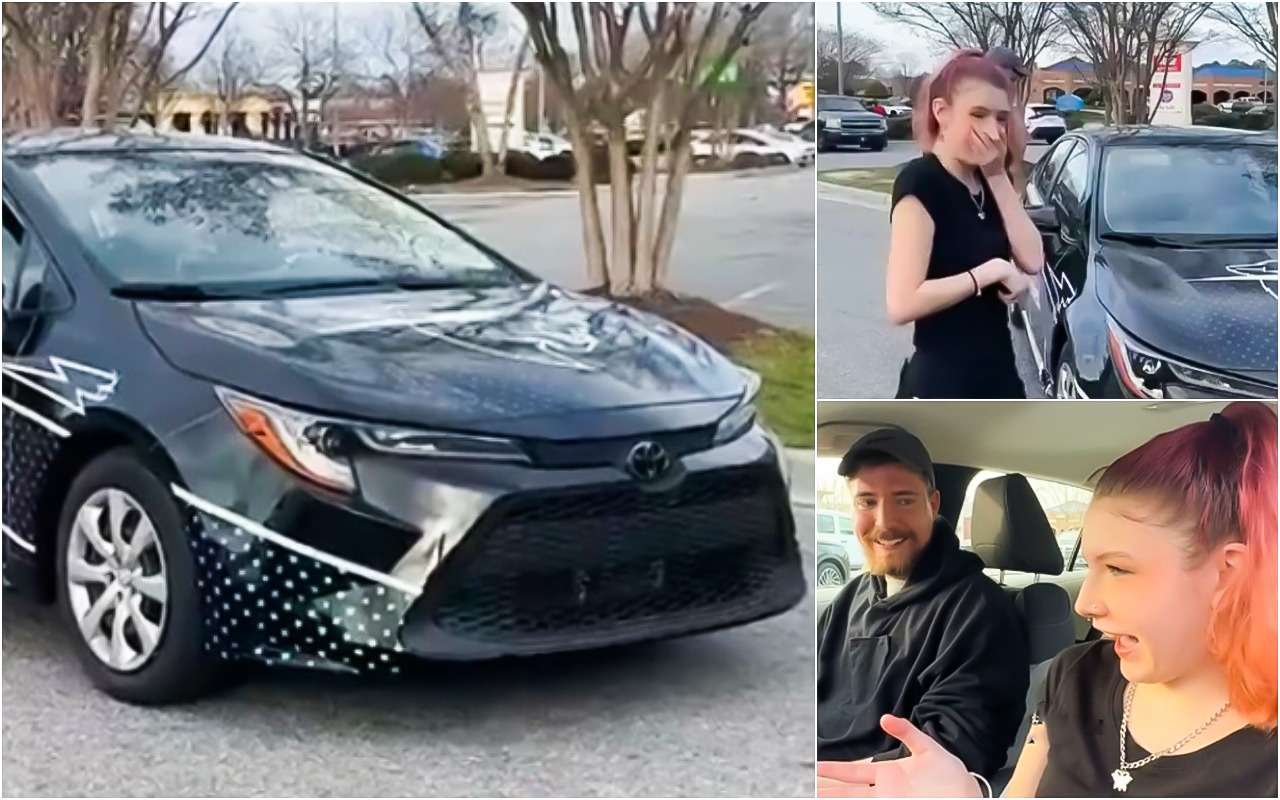 Ютубер дал официантке «на чай» Toyota Corolla