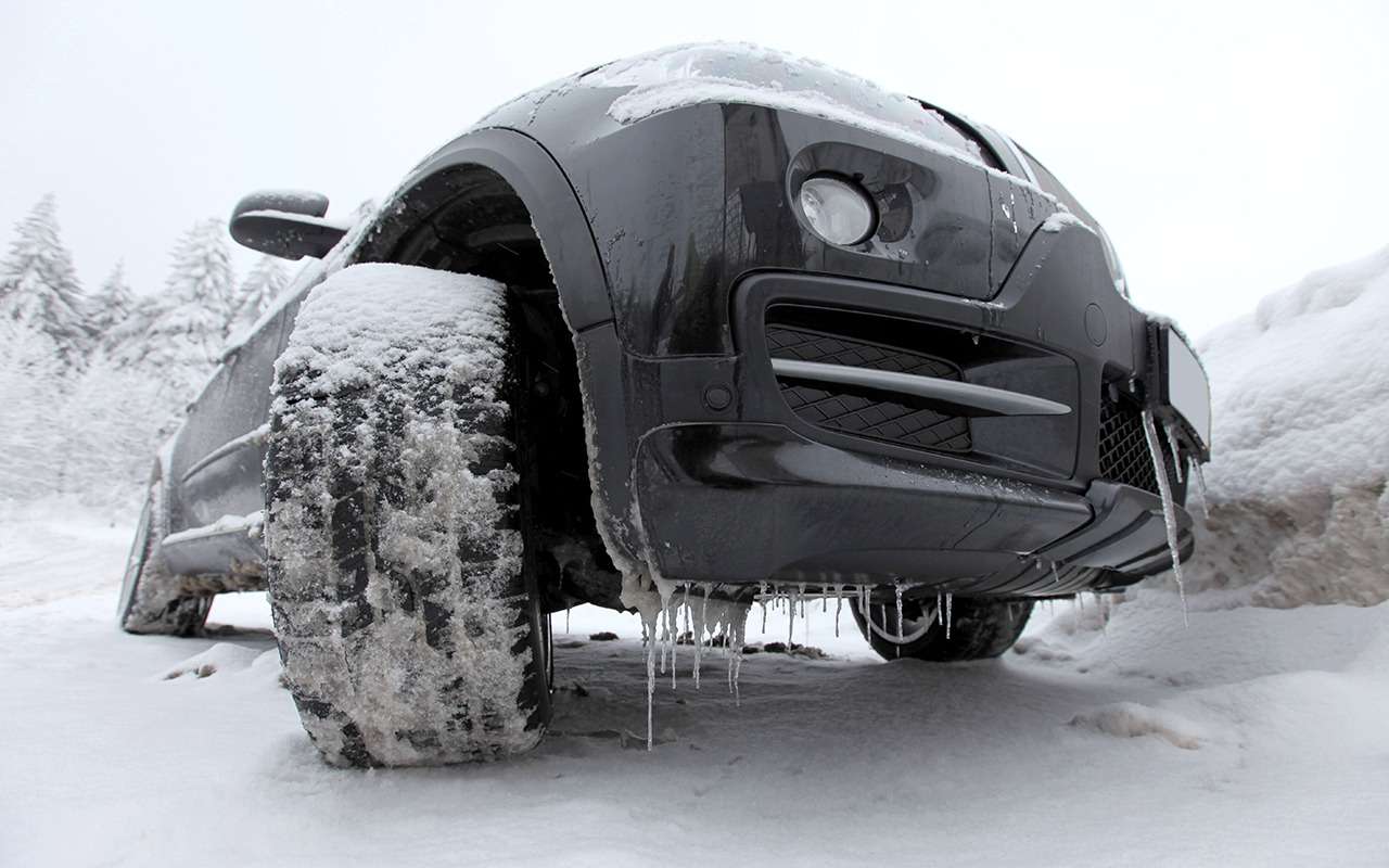 Примерзли тормоза? Разморозить можно, но лучше этого не допускать