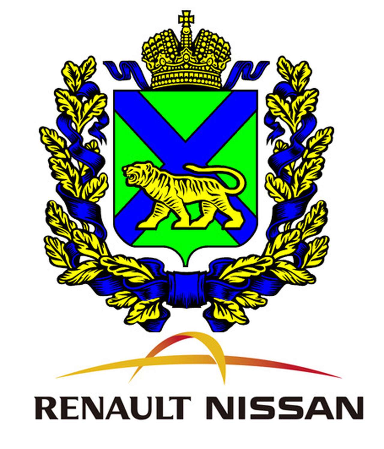 Стилизованная "А" на эмблеме альянса неплохо сочетается с лентами герба Приморского края