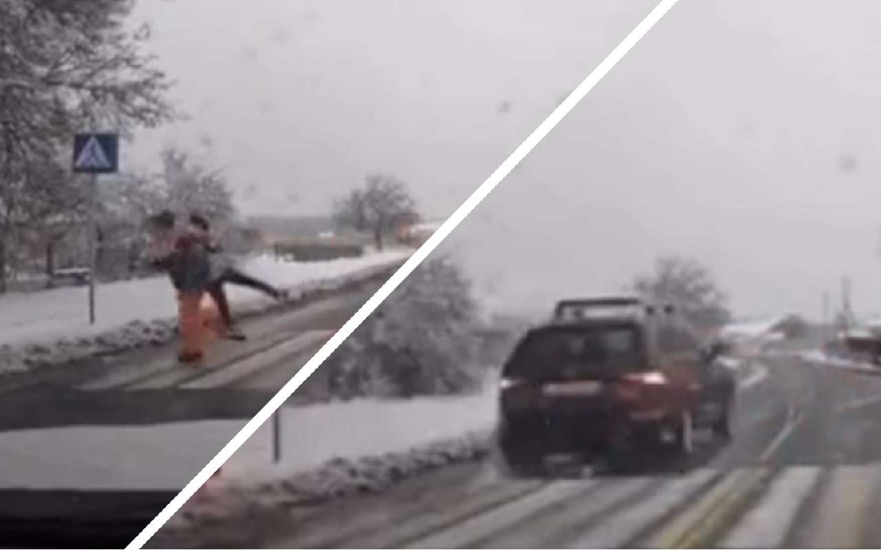 Чуть не снес ребенка на переходе! Всё не так, как кажется