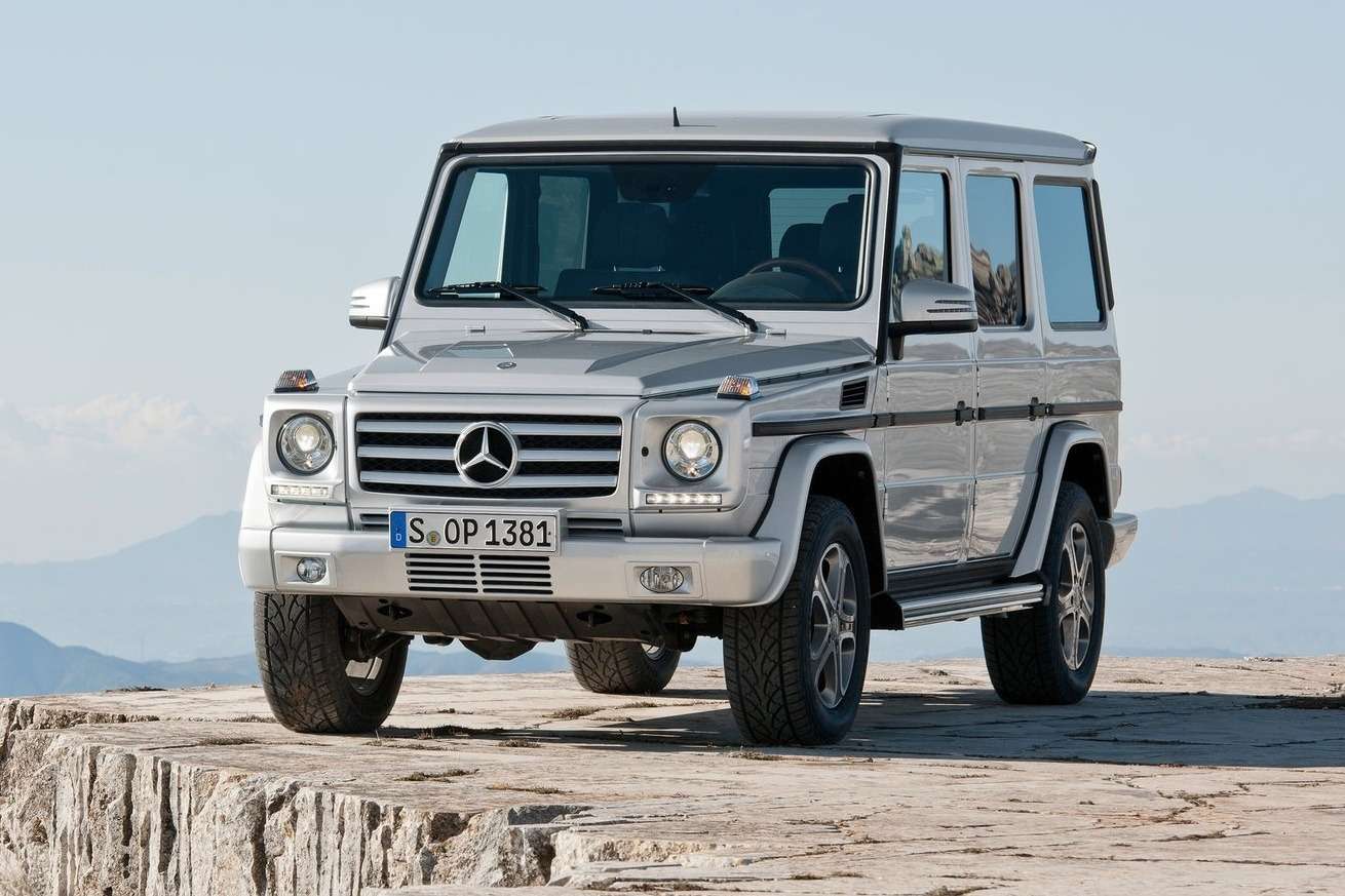 Mercedes g class Silver