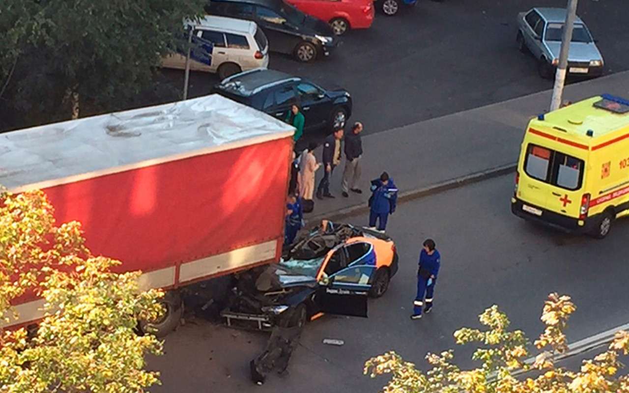 Смертельное ДТП режиссера Игоря Хомского попало на видео