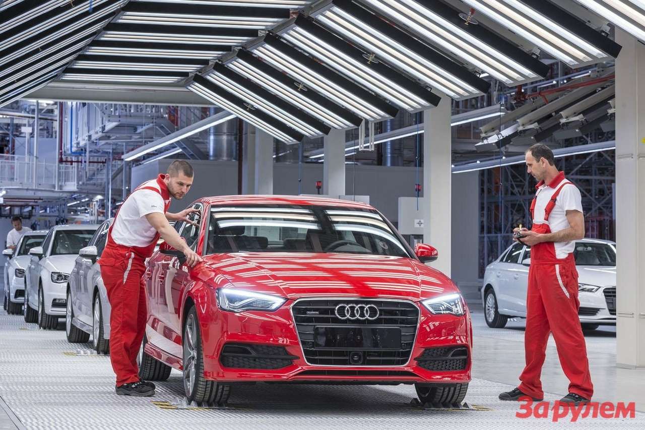 В Венгрии стартовало производство седана Audi A3