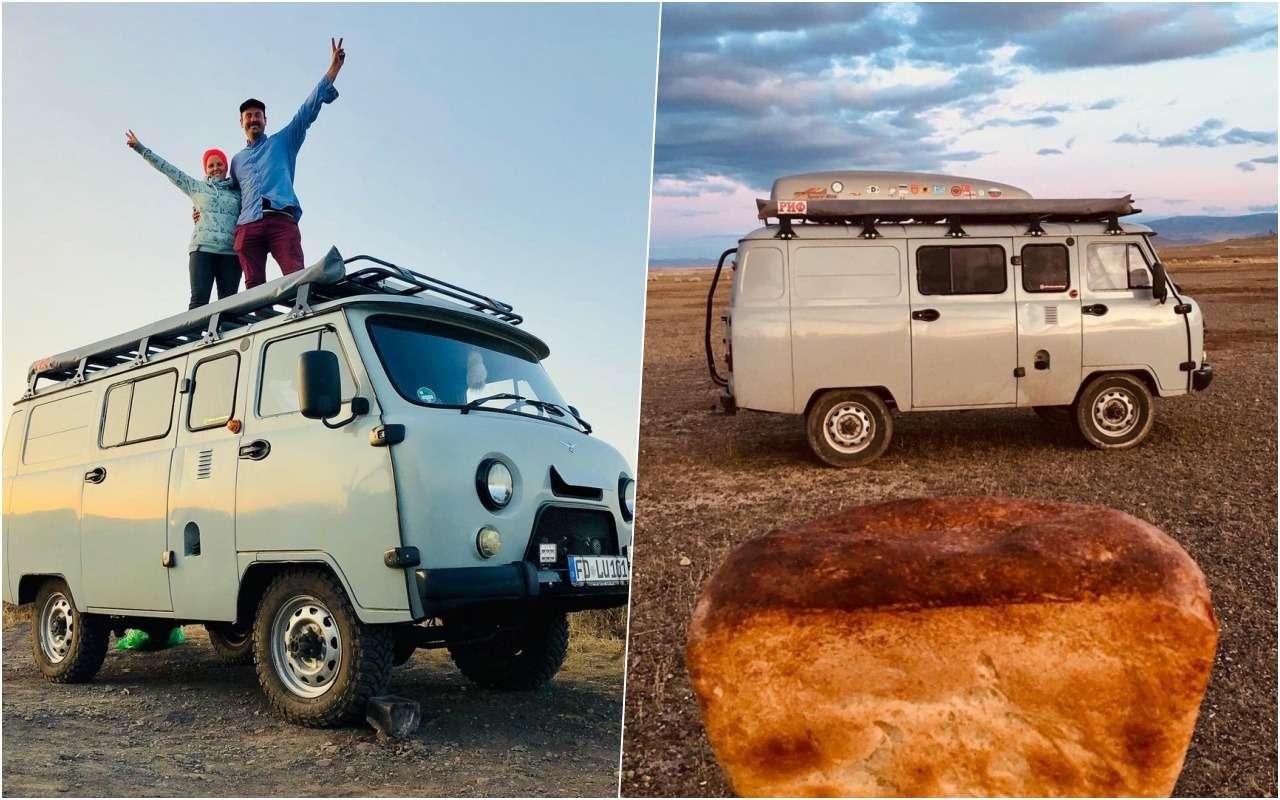 Немцы на «буханке» отправились в кругосветку