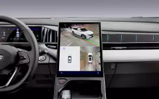 Интерьер Geely Atlas
