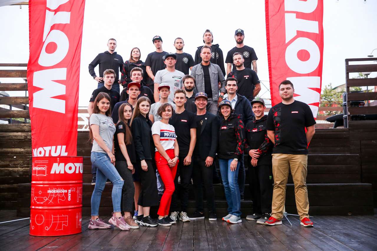 В Москве прошла ежегодная конференция атлетов Motul