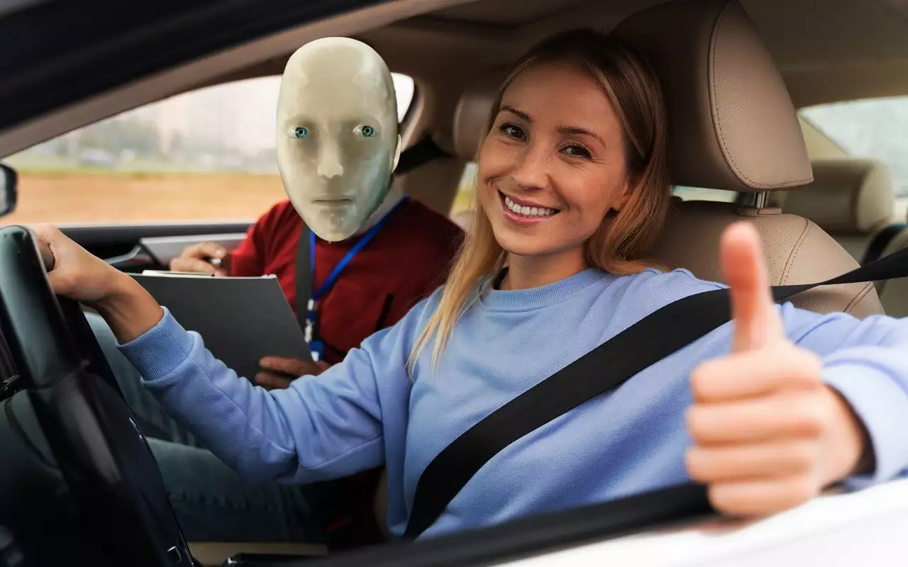 Названо весомое преимущество сдачи экзамена на права искусственному интеллекту