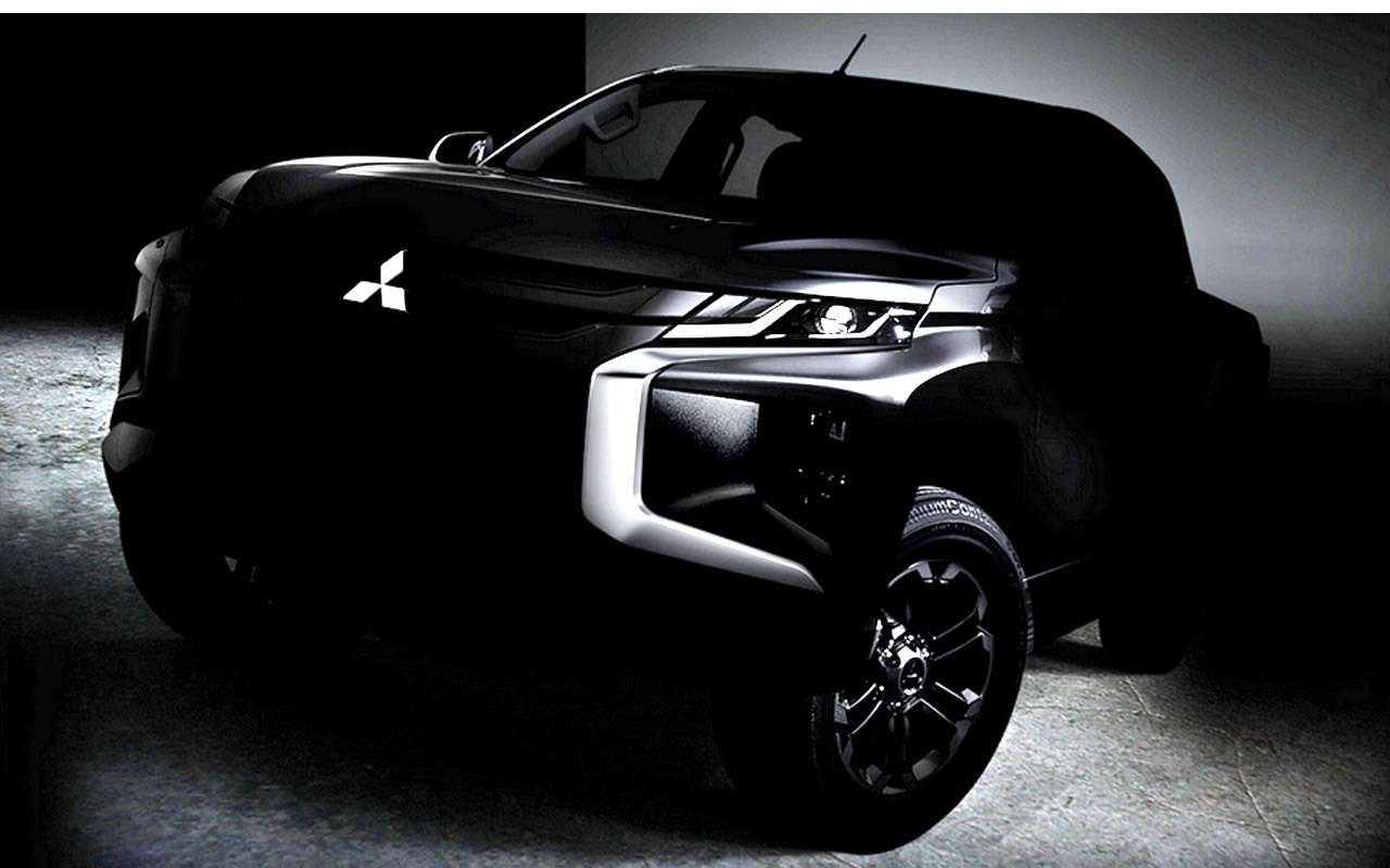 Внешность обновленного Mitsubishi L200 будет унифицирована с дизайном модельного ряда марки