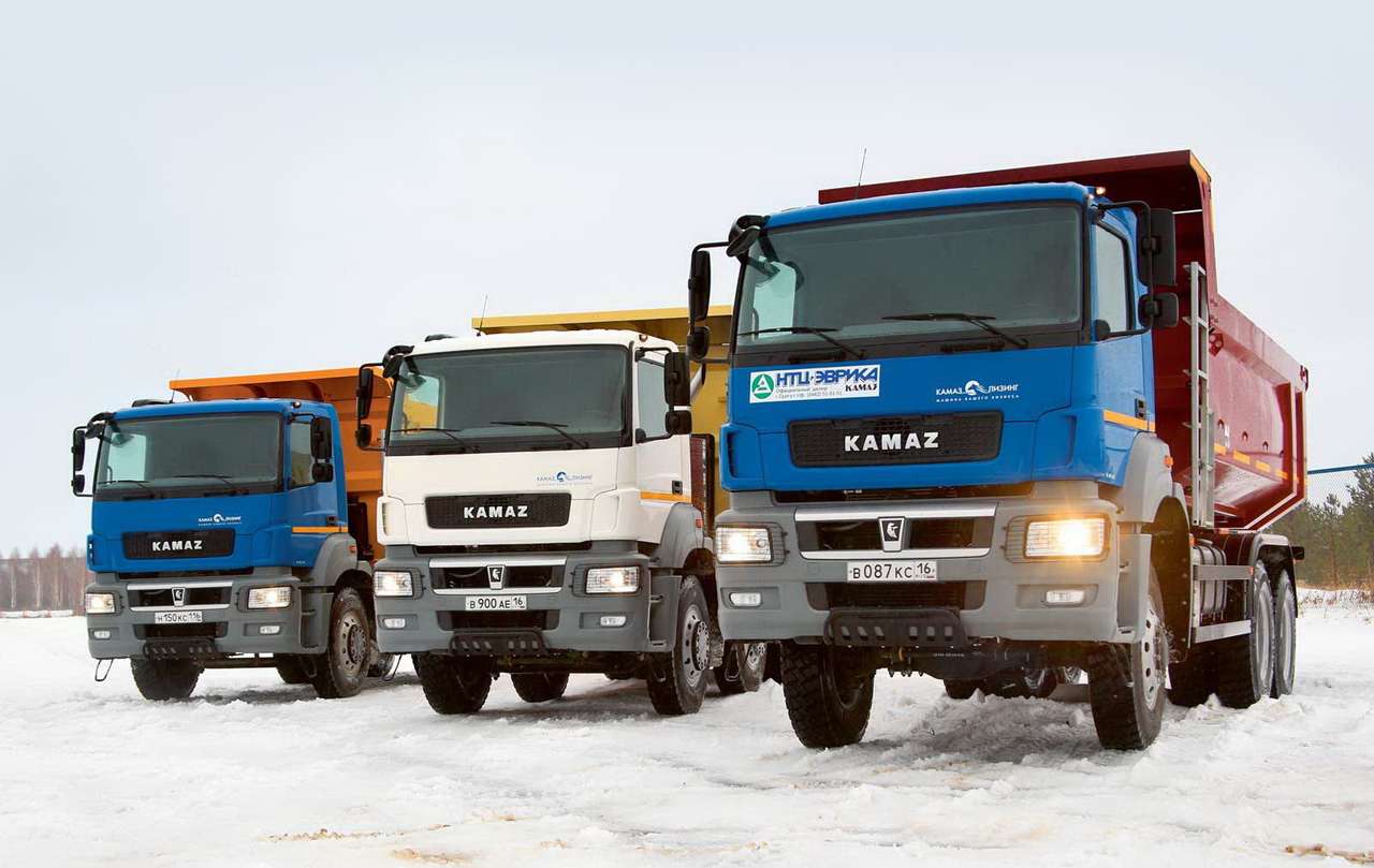 Новое поколение самосвалов КАМАЗ: первый тест-драйв