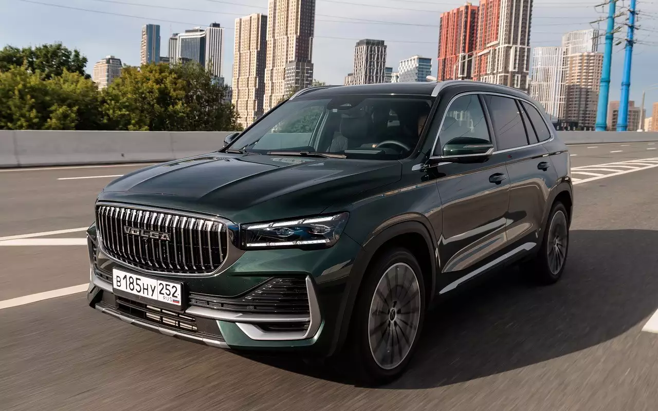 Платформа Volvo, оцинкованный кузов — первый тест флагманского кроссовера Volga