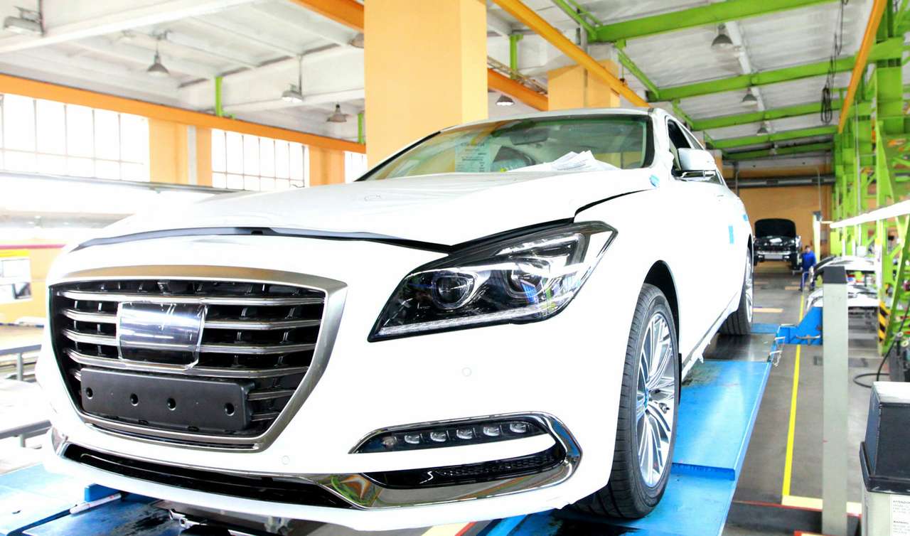 Genesis G80 теперь выпускают на «Автоторе»