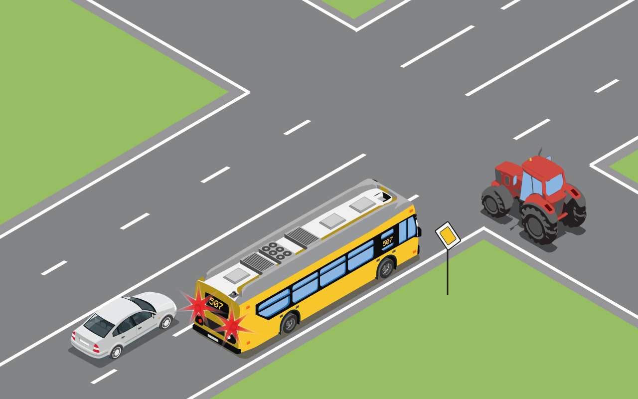 Столкновение неизбежно - что делать? Школа опытных водителей