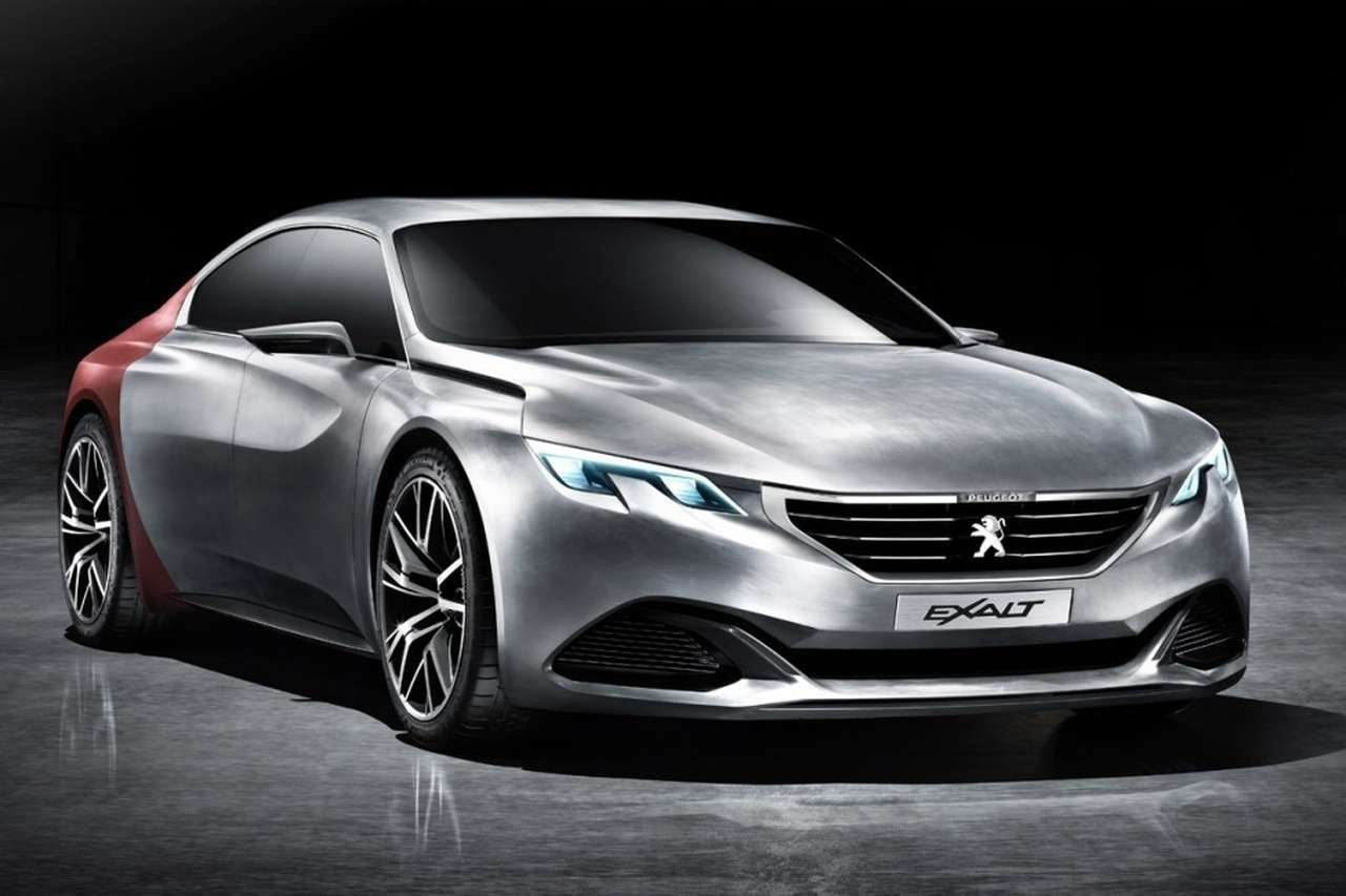 Появилось первое изображение нового седана Peugeot