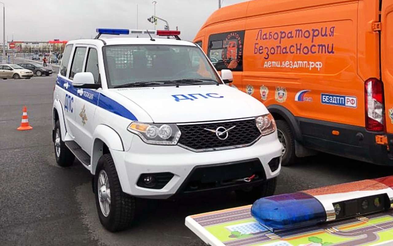 Еще один новый автомобиль ДПС: версия УАЗ Патриот не для продажи