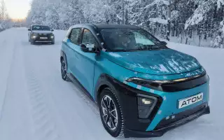 Электромобиль Атом испытали в Сургуте