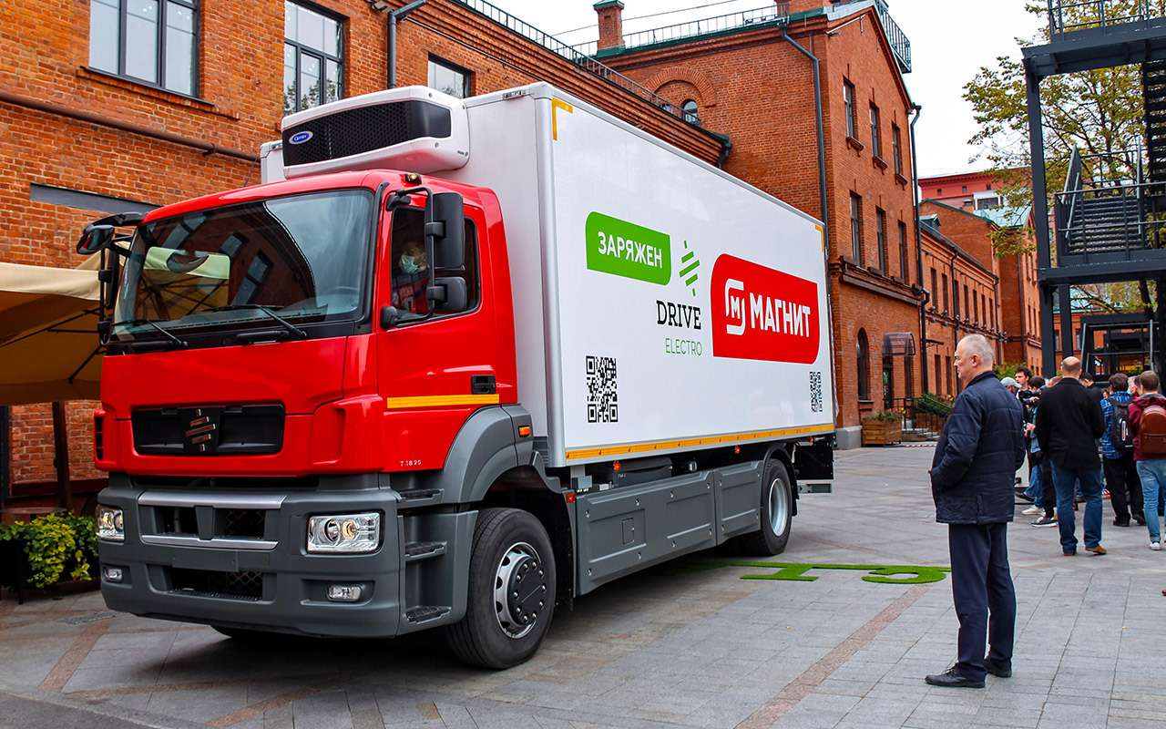 Электрический грузовик Moskva