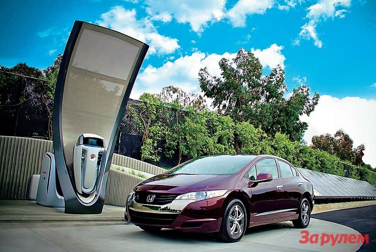 Прототип солнечной водородозаправочной станции.