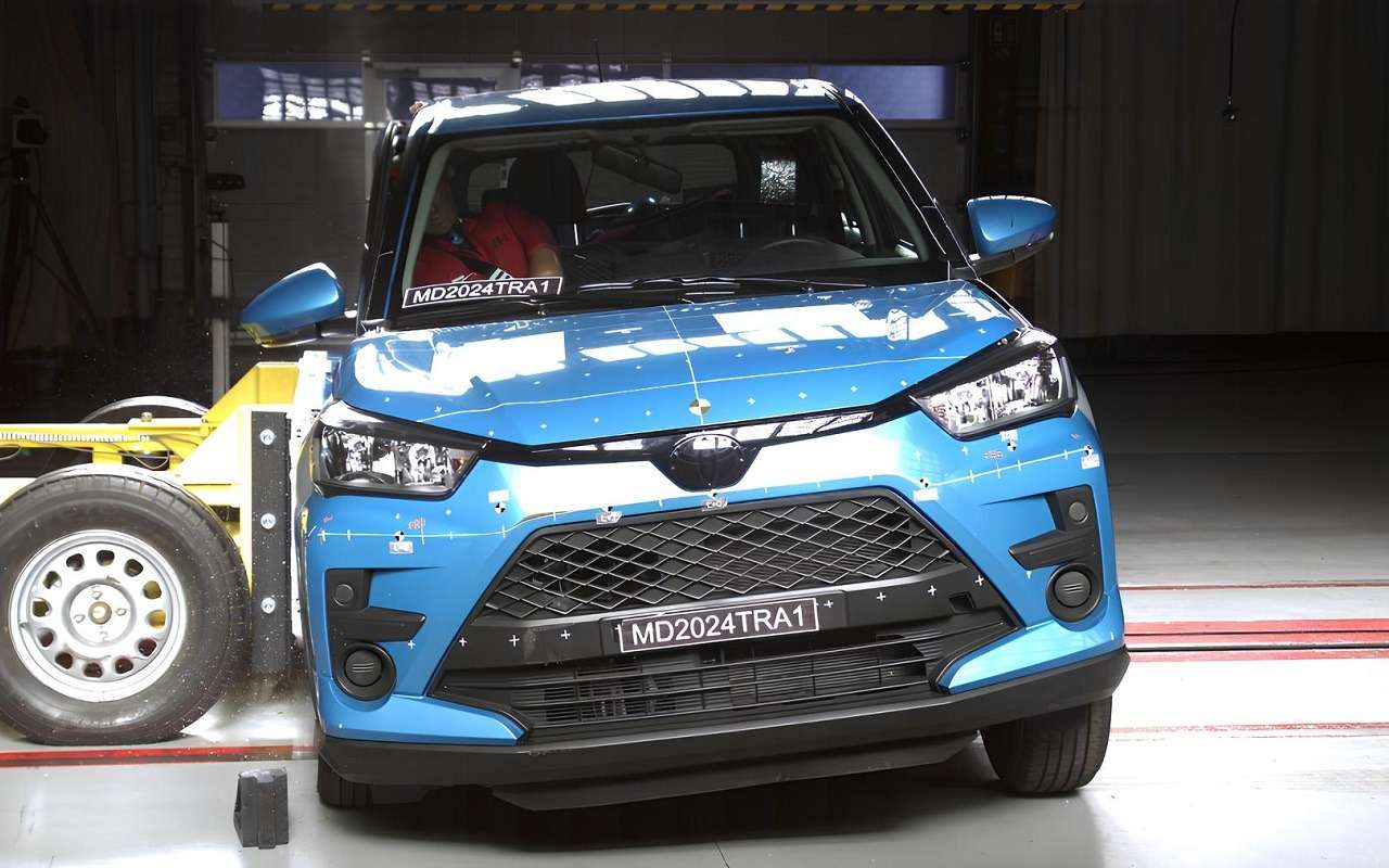 Краш-тест Toyota Raize