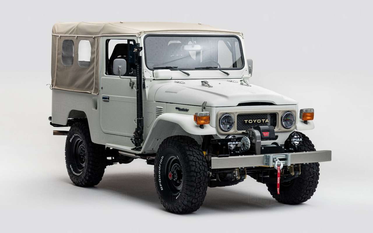 Допинг для ветерана: в Лас-Вегасе показали уникальный Toyota FJ43