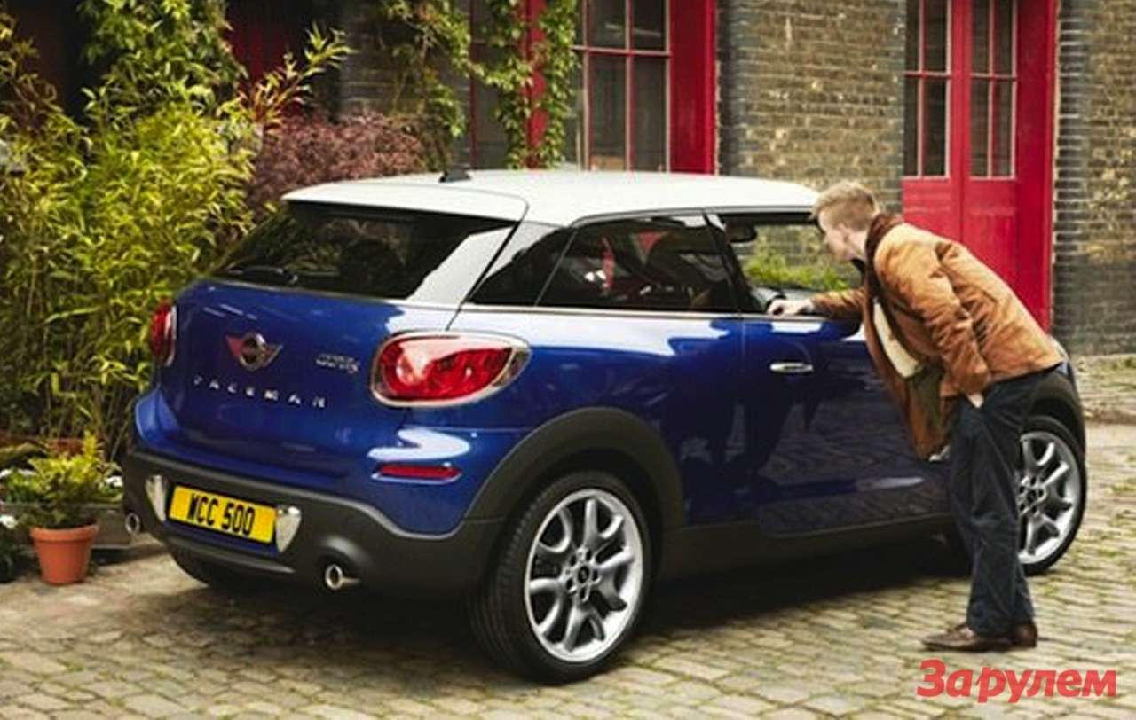 Обнародованы фото прототипа серийного MINI Paceman