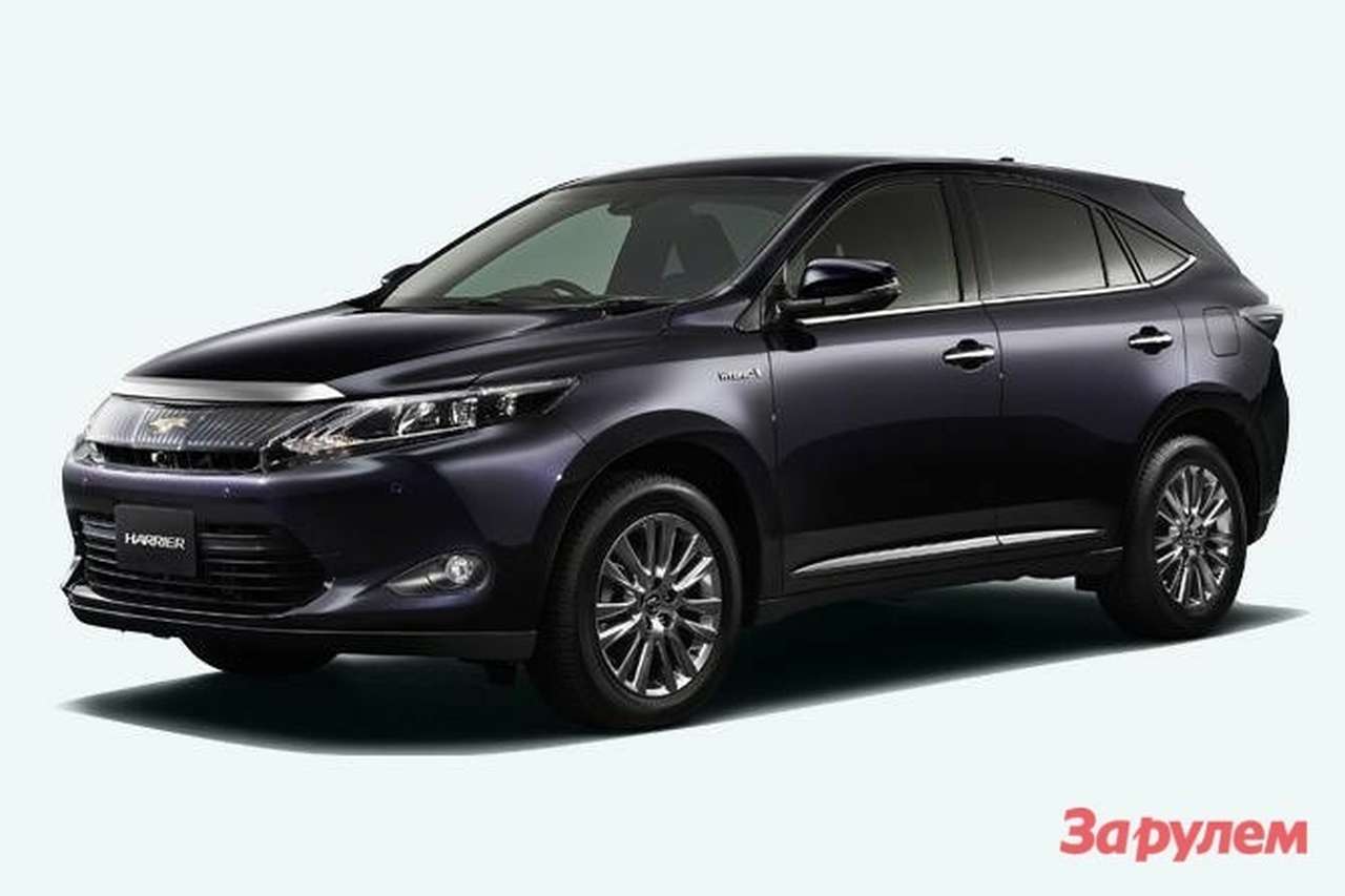 Новый кроссовер Toyota Harrier намекнул на следующий Lexus RX