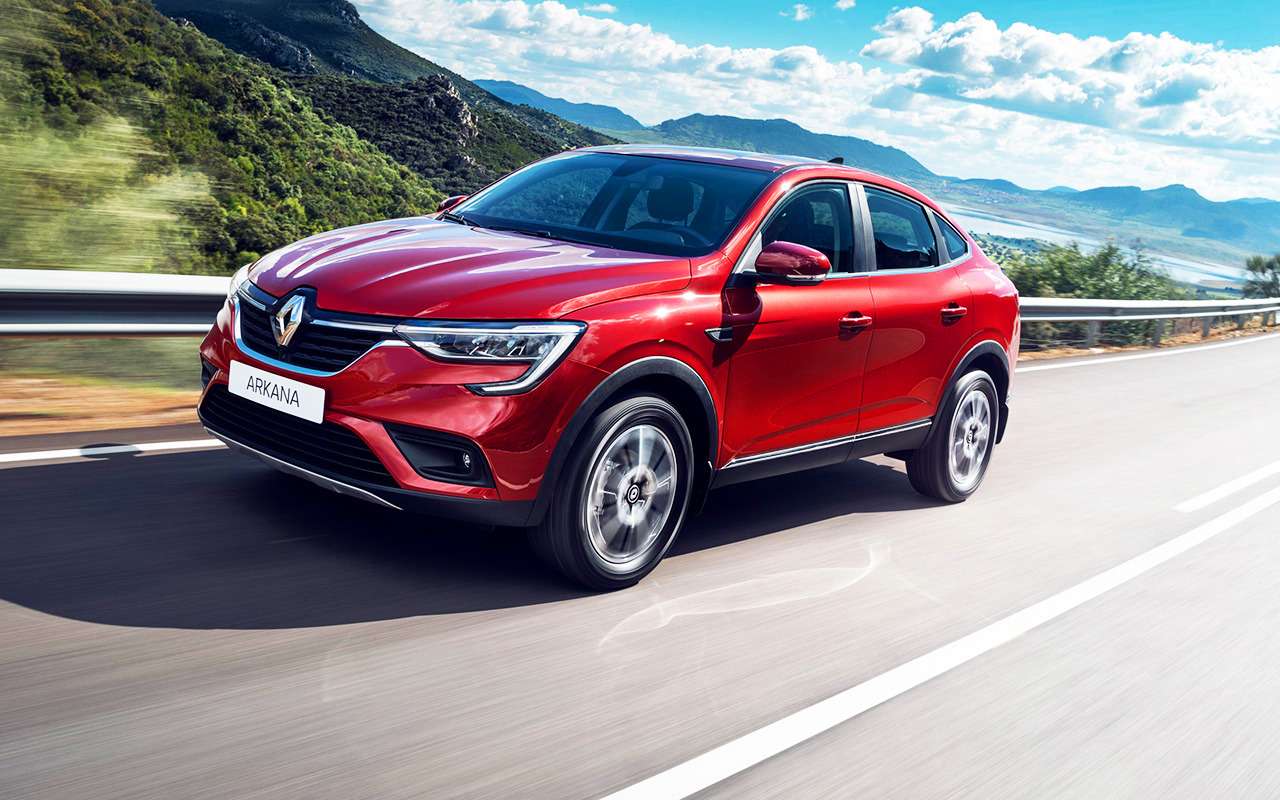Известны цены и комплектации первых Renault Arkana