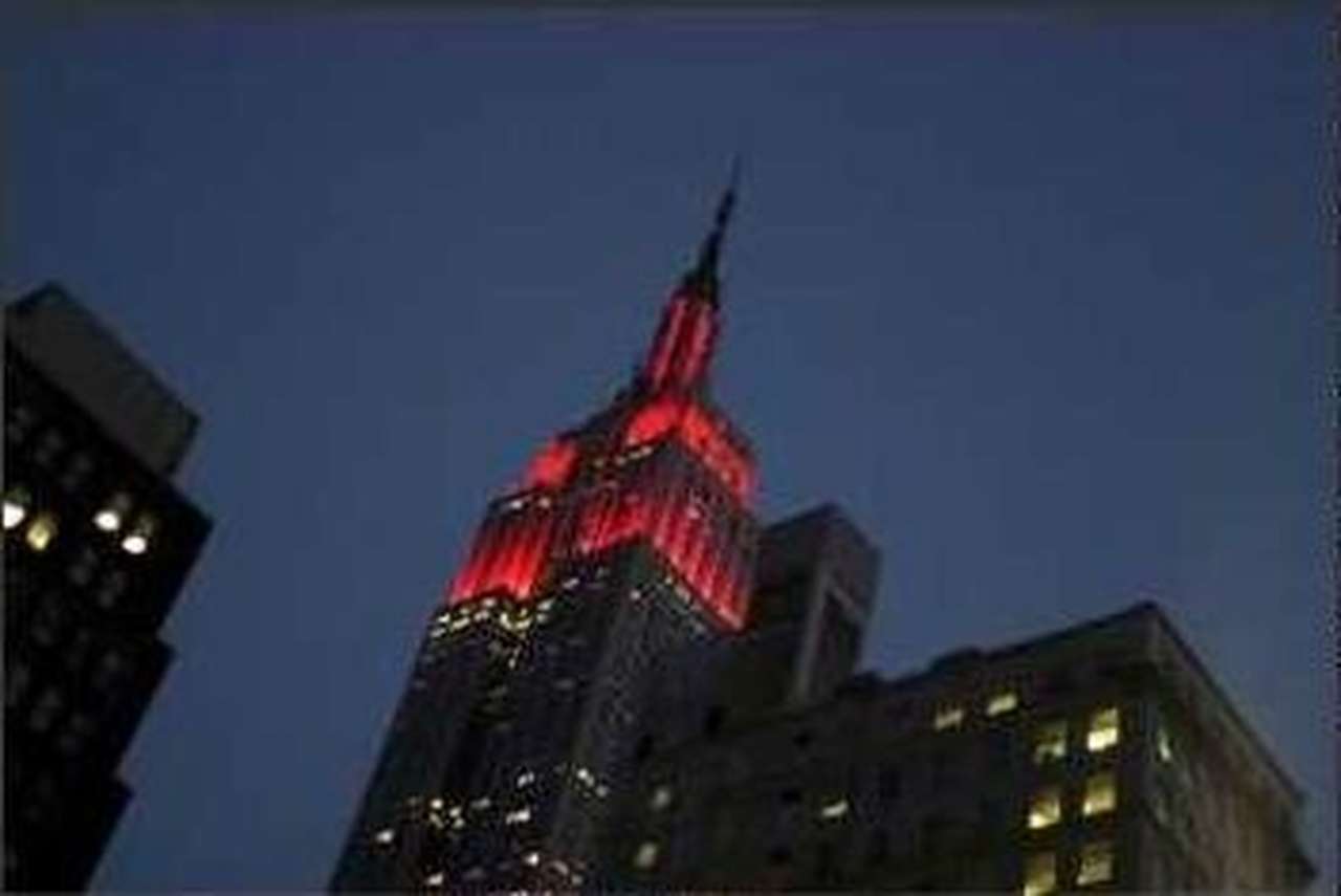 Нью-Йорк цвета Ferrari