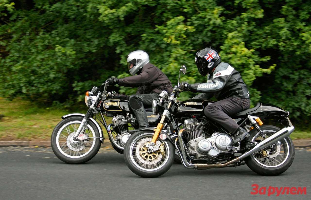 Правильное ретро: Norton Commando вчера и сегодня