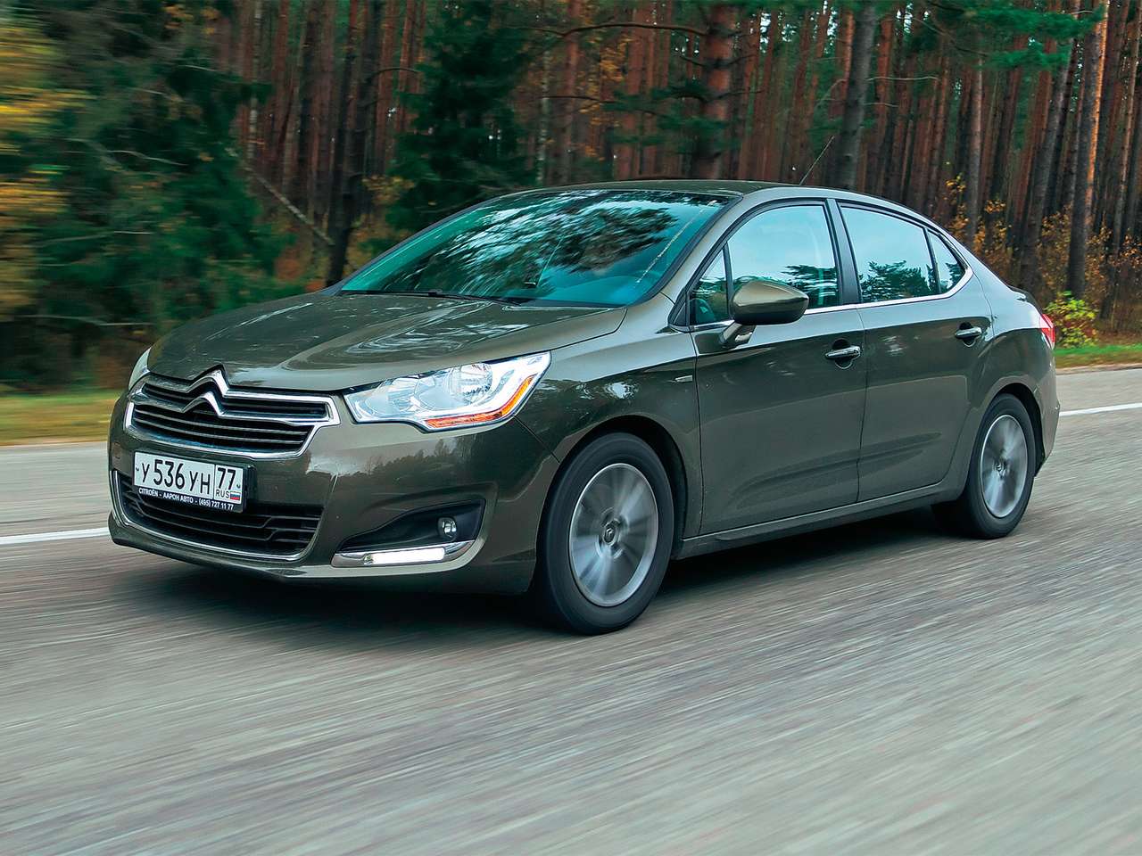 Citroen C4 седан в парке ЗР: почем километр пробега?