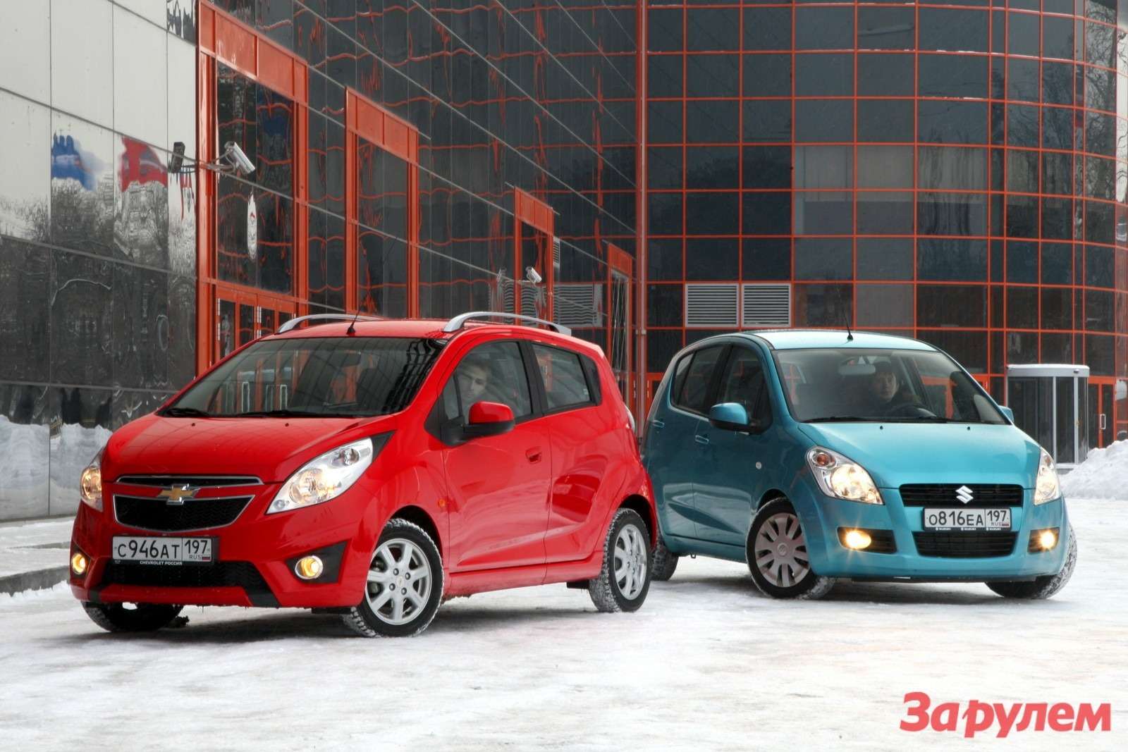 Chevrolet Spark и Suzuki Splash