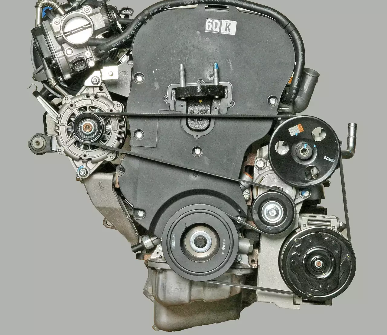 Проверка состояния и замена ремня привода вспомогательных агрегатов Chevrolet Lacetti