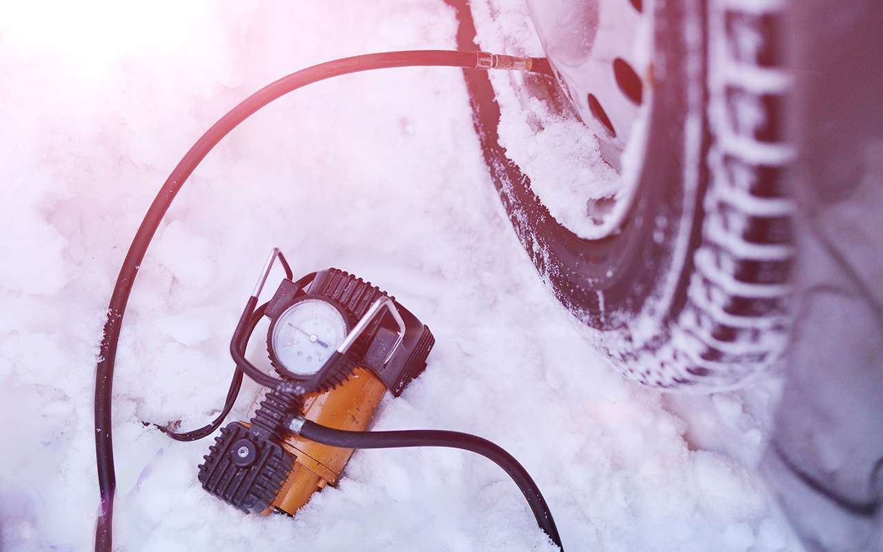 Вы неправильно накачиваете зимние шины! Эту ошибку совершают многие